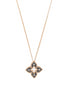 18kt rose gold Venetian Princess diamond pendant