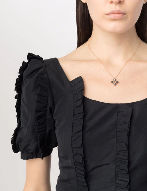 18kt rose gold Venetian Princess diamond pendant