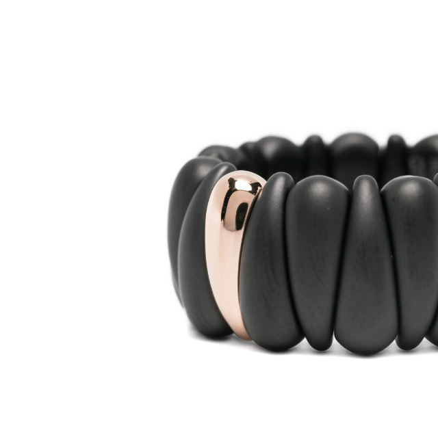 18kt rose gold ring