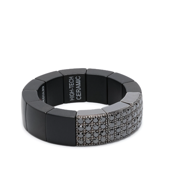 Anillo Scacco de oro blanco de 18 kt 