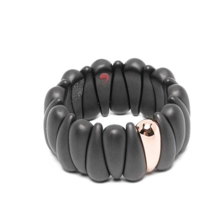18kt rose gold ring