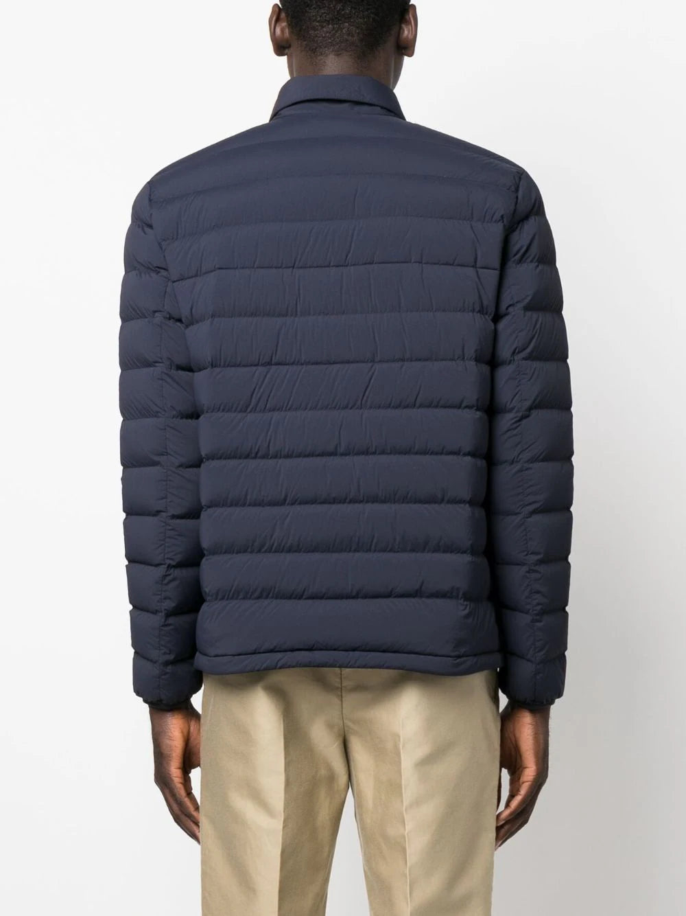 padded down-feather jacket