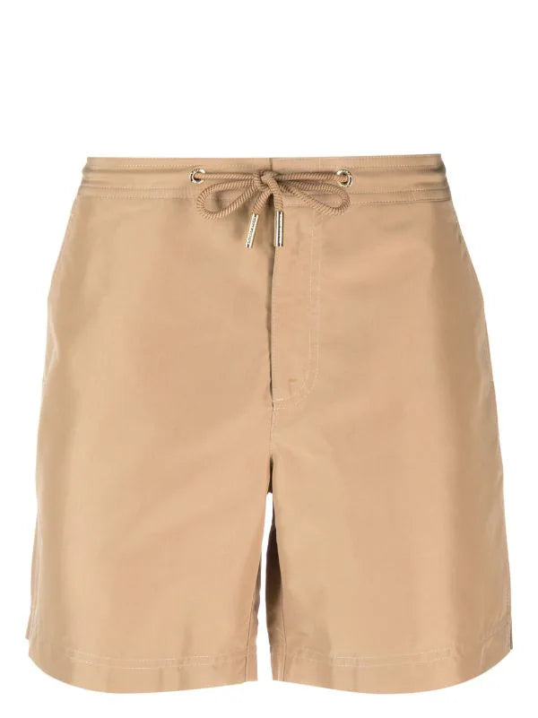 Shorts de baño Bulldog con cintura con cordón 