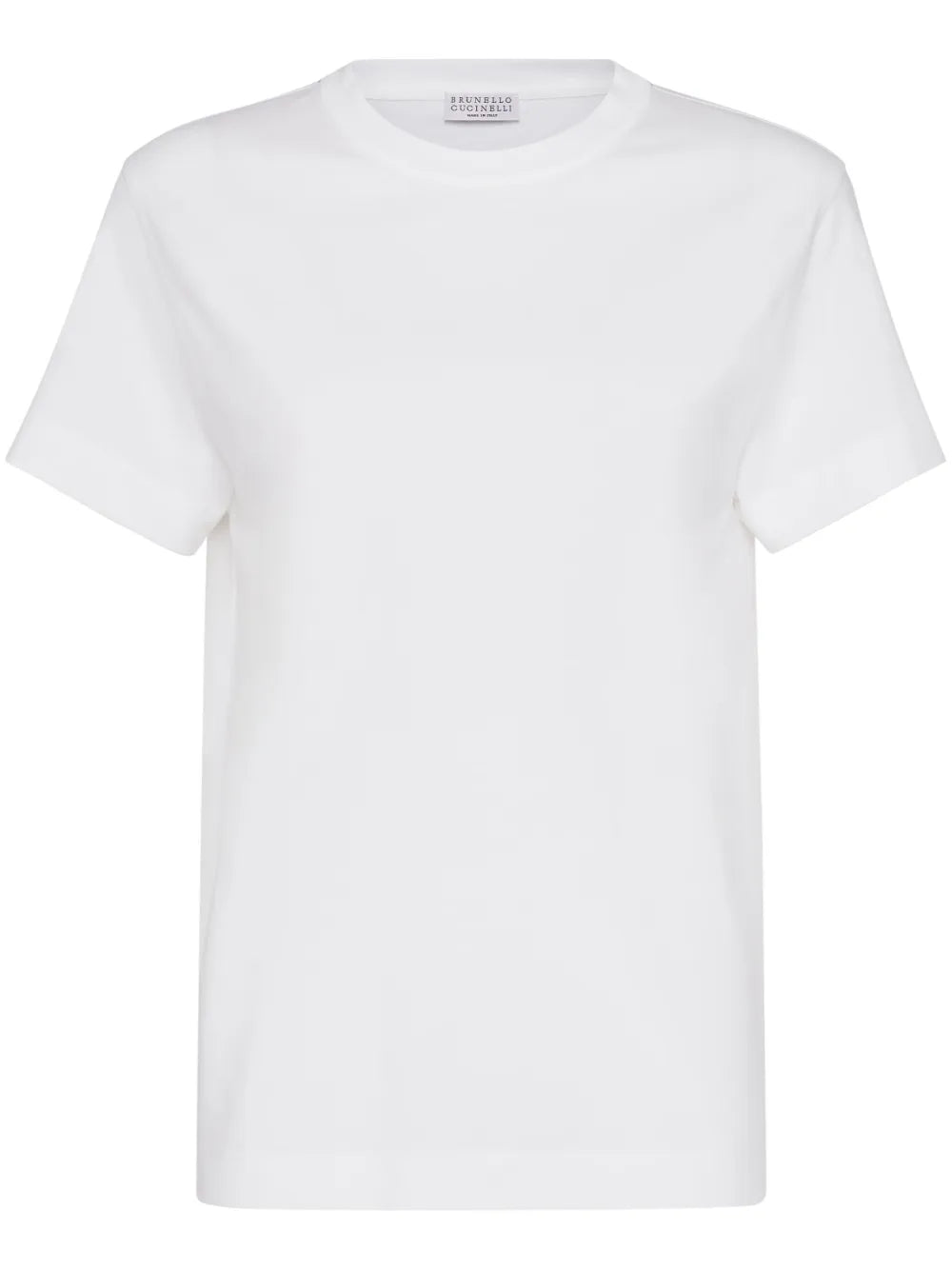 Monili-trim cotton T-shirt