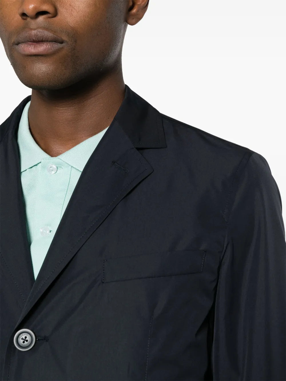 Byron layered single-breasted blazer