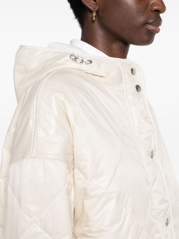 chaqueta acolchada con capucha 