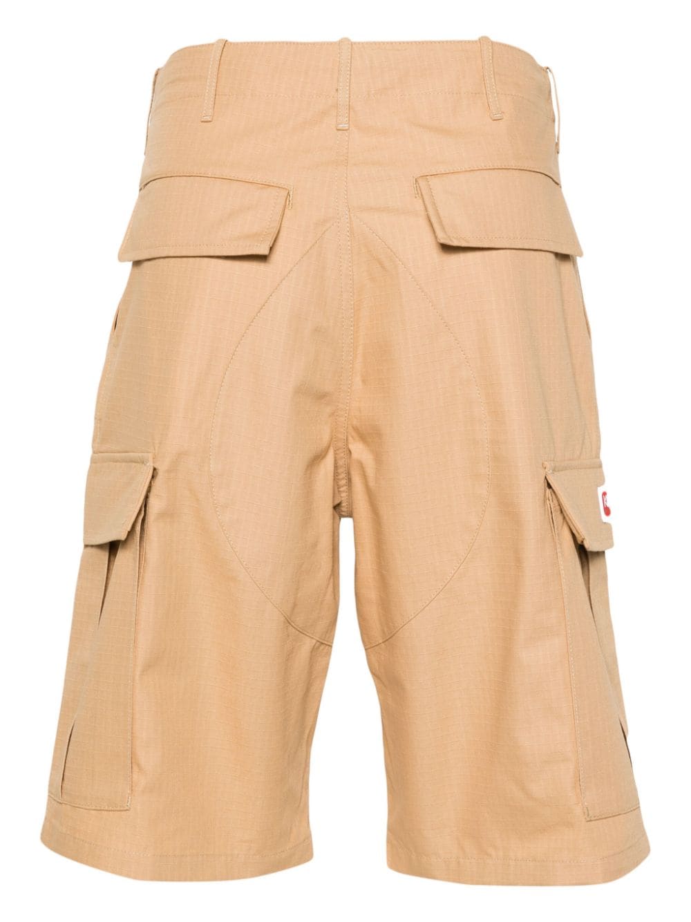 pantalones cortos cargo de tiro medio ripstop 