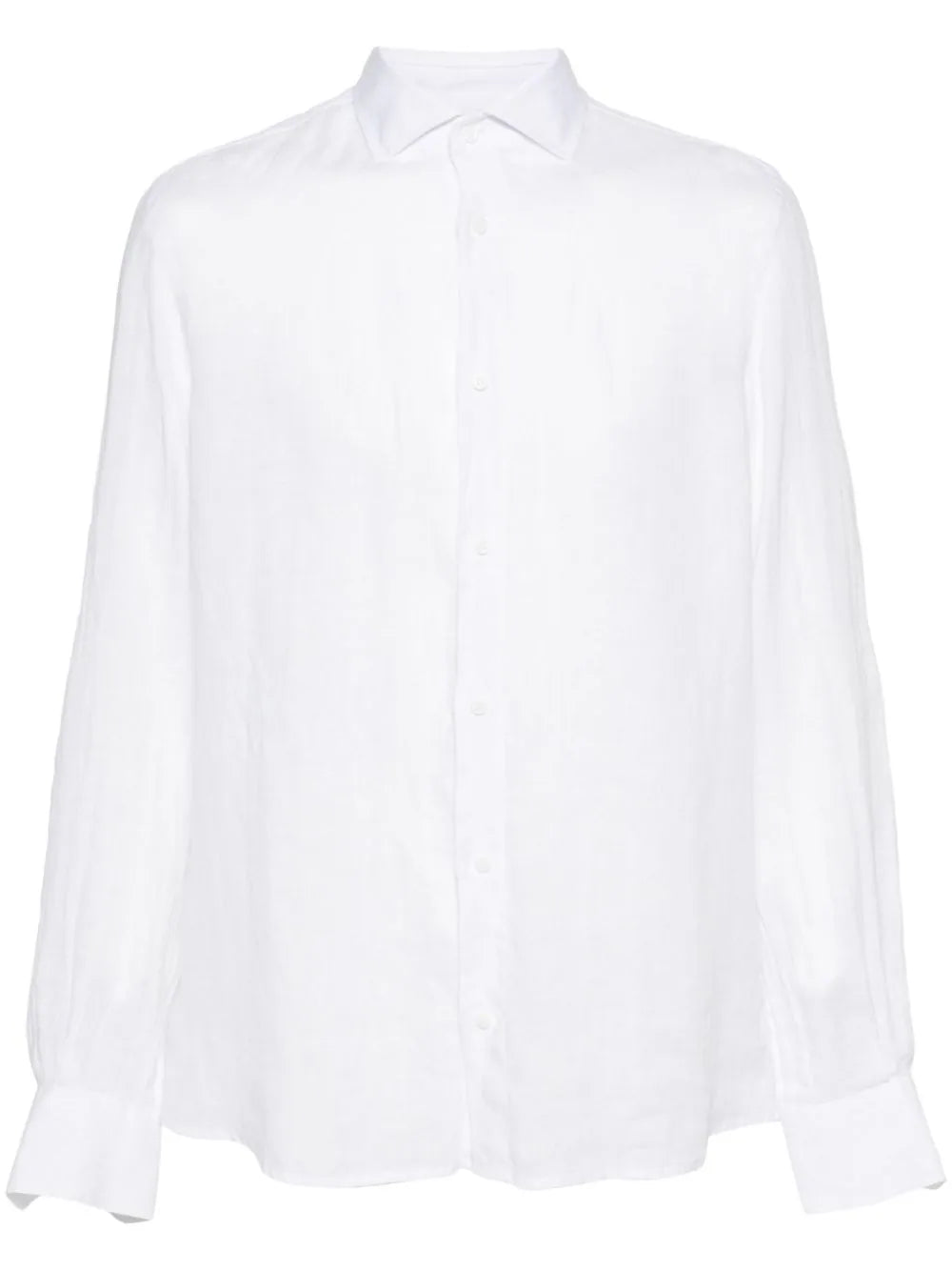 long-sleeve linen shirt