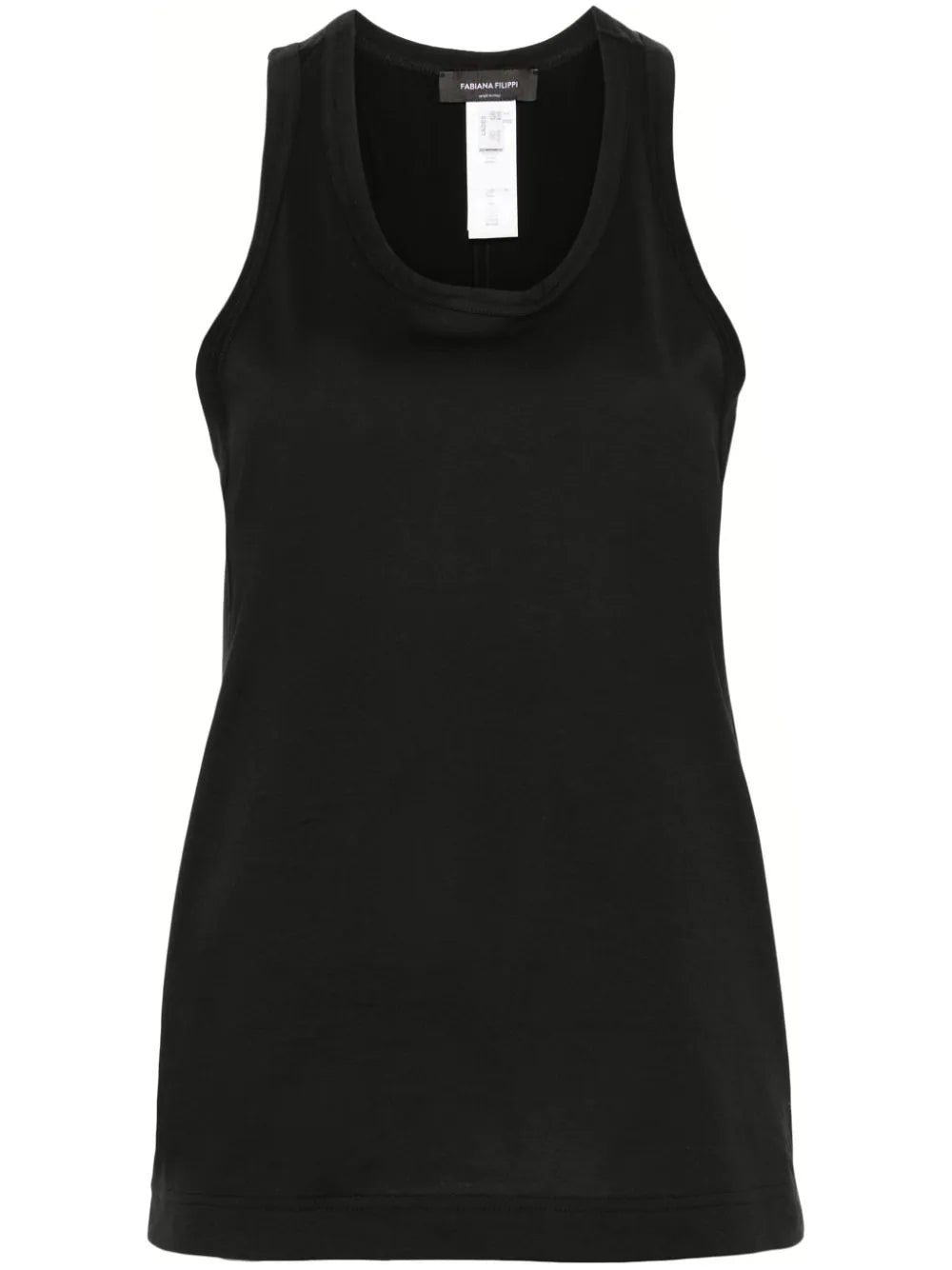 camiseta sin mangas con paneles en contraste 
