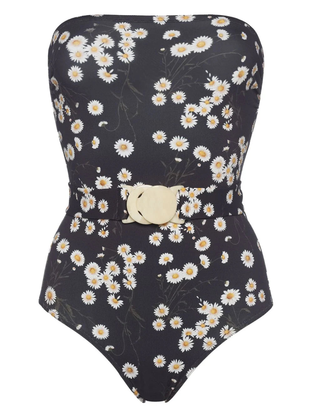 Traje de baño con estampado floral de Courtois 