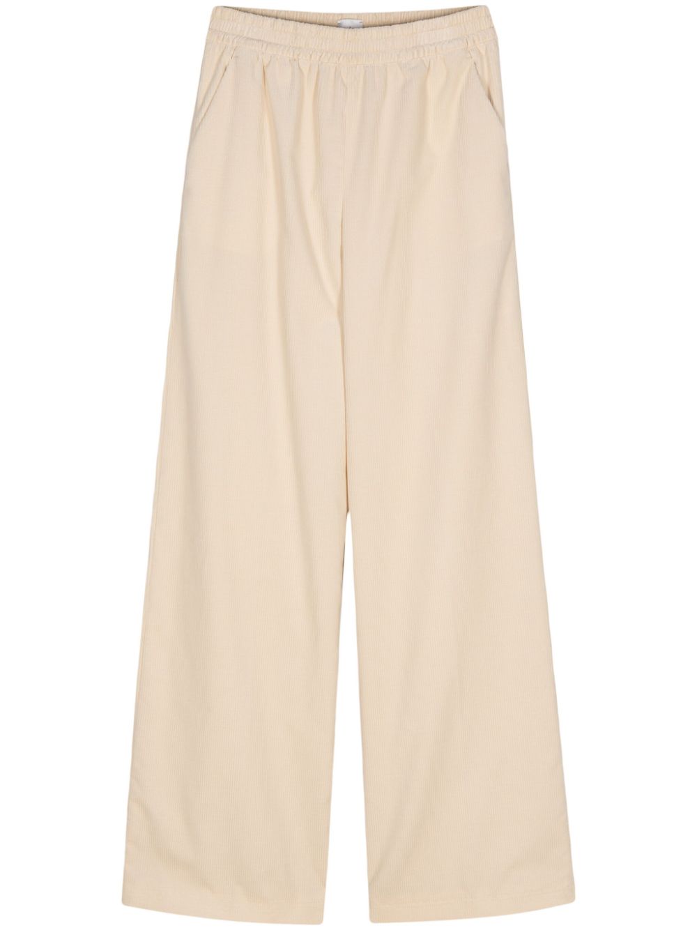 широкие вельветовые брюки 