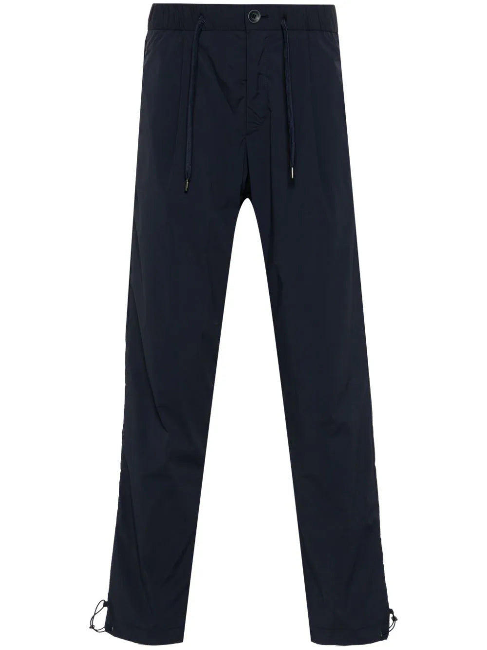 mid-rise tapered trousers