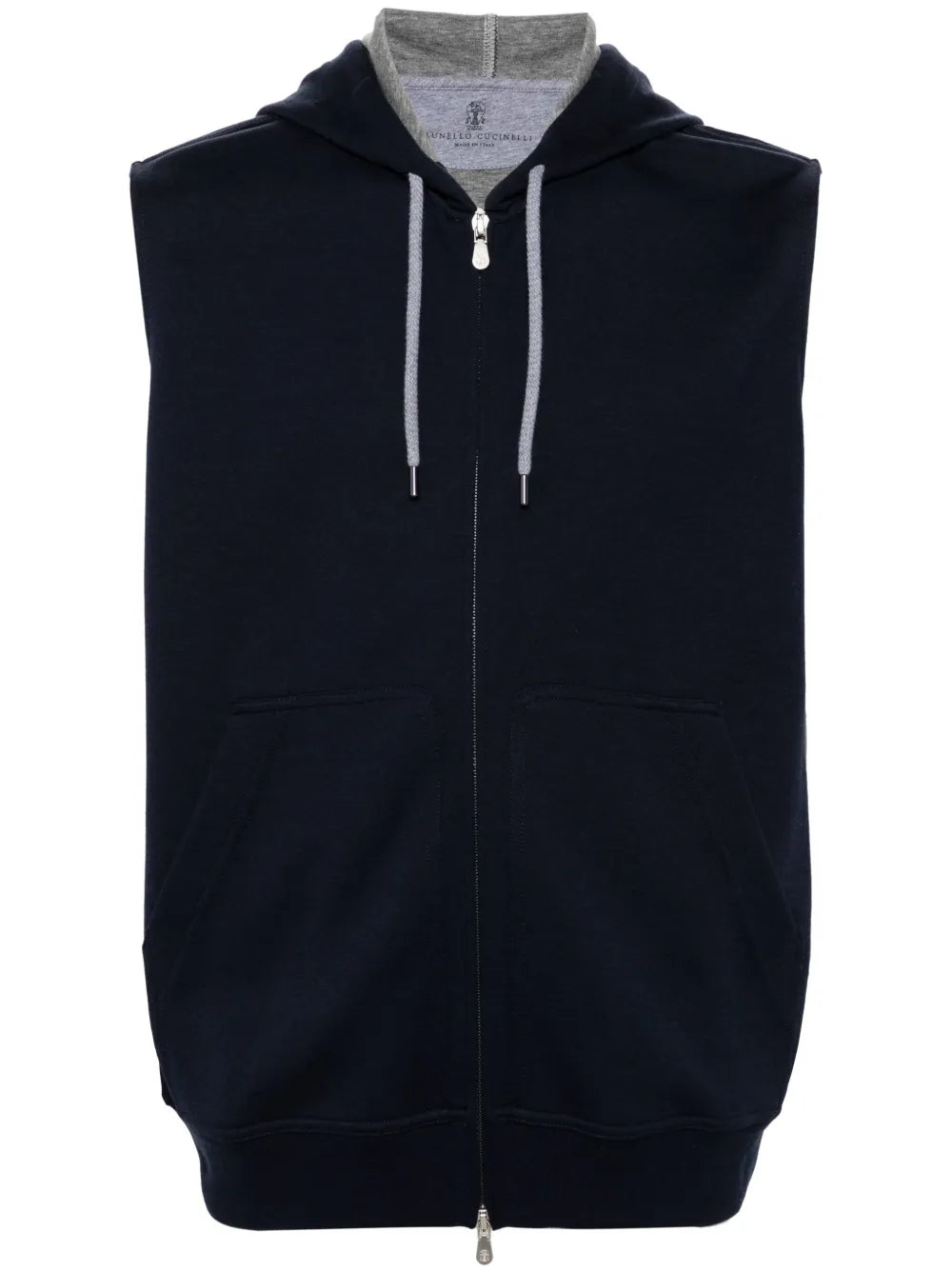 sleeveless hoodie