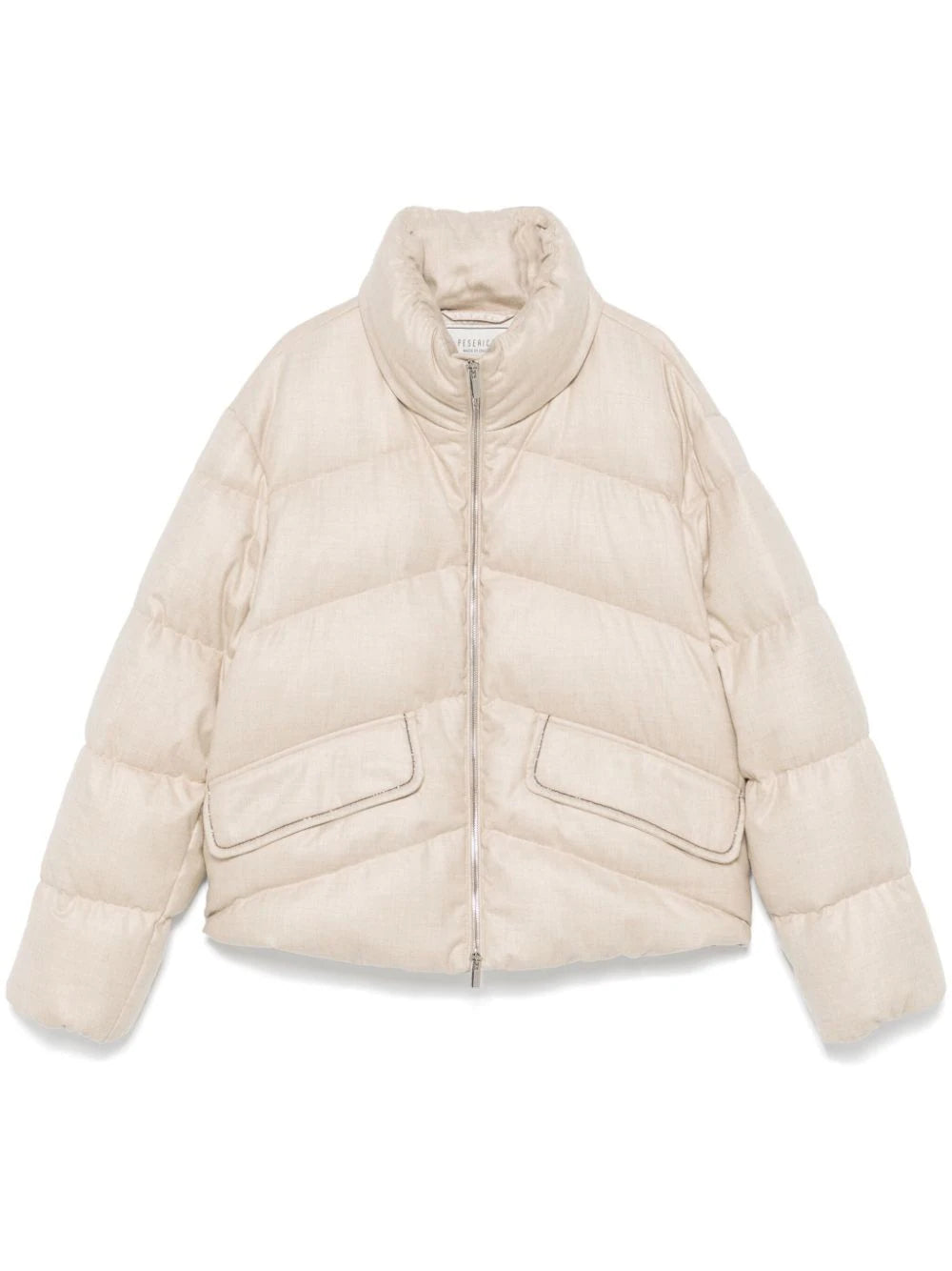 quilted puffer jacket