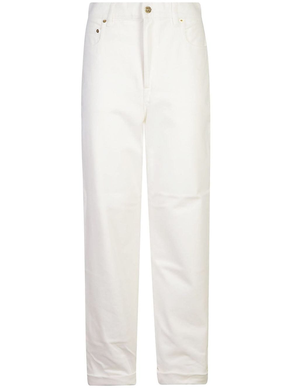 straight-leg jeans