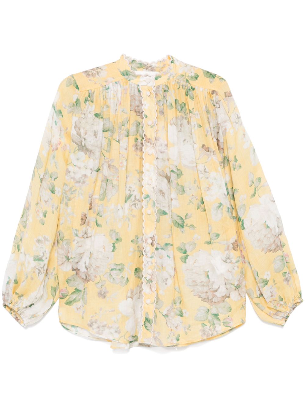 acacia scallop shirt