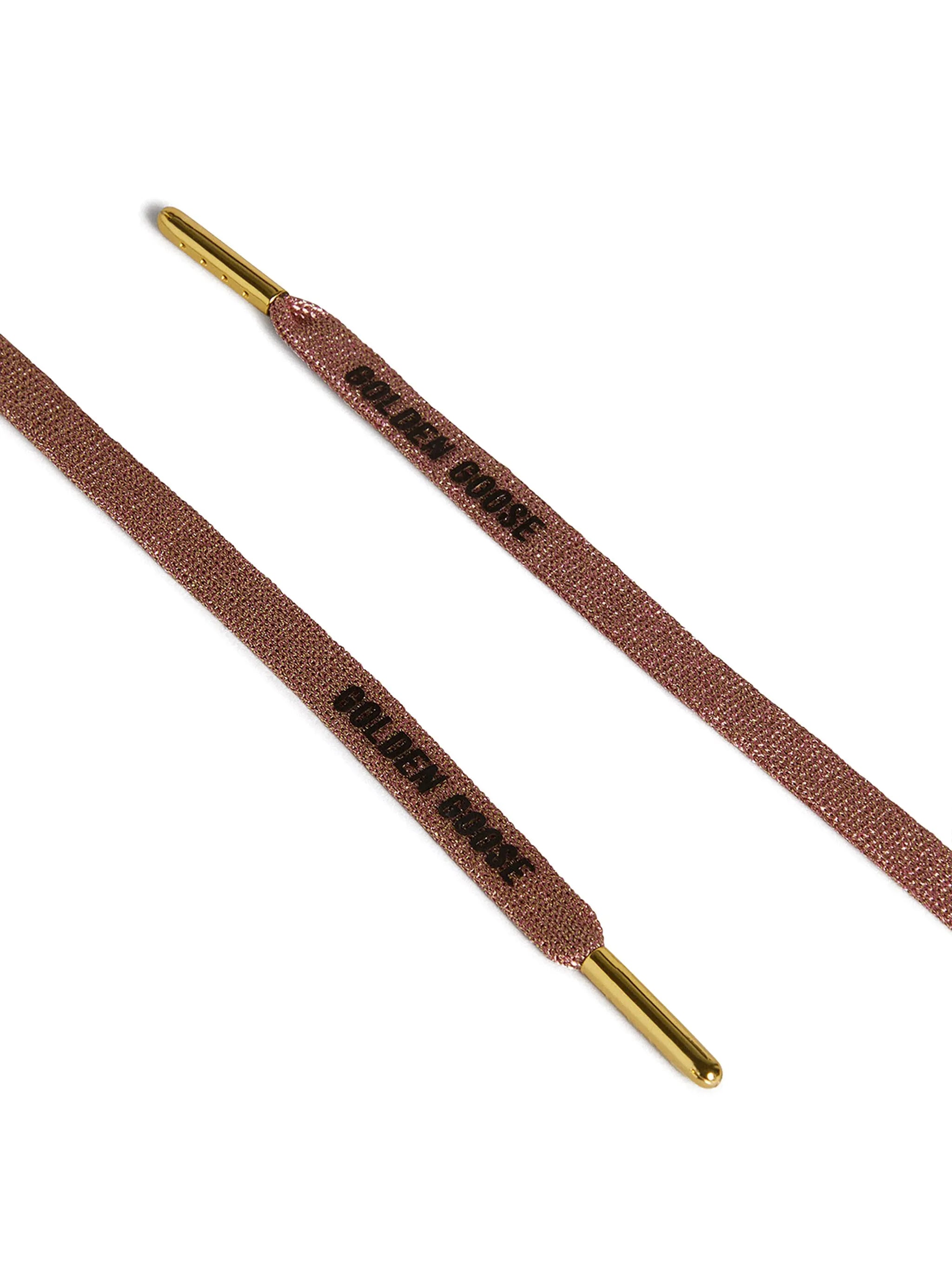 logo print shoe laces