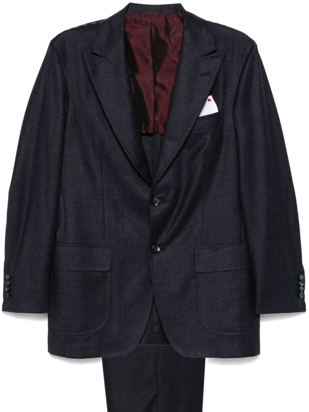 traje a cuadros 