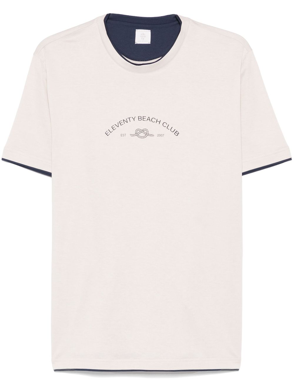 playera con logo estampado 