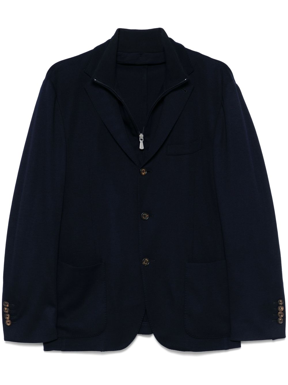 layered blazer