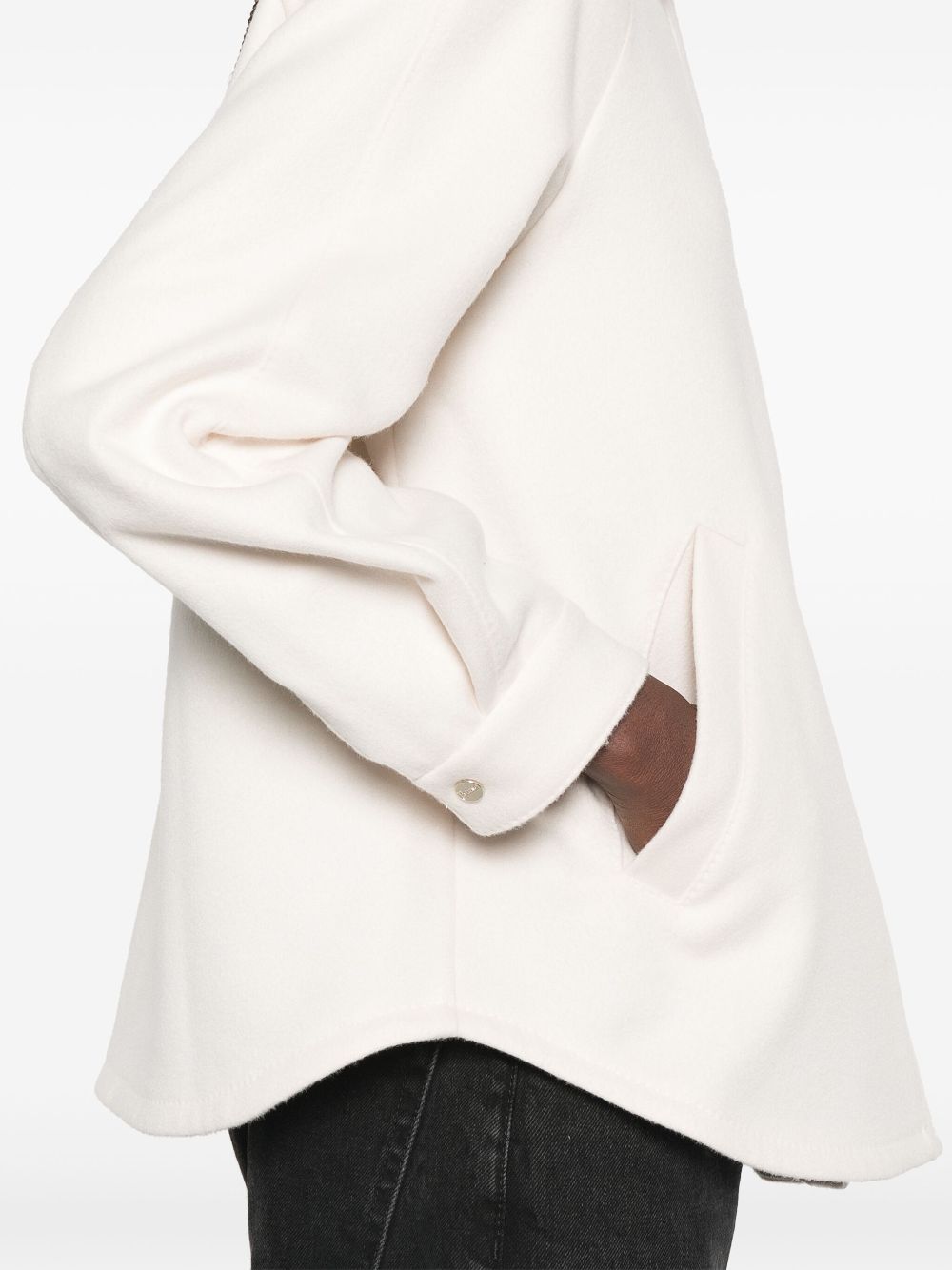 chaqueta de lana virgen 