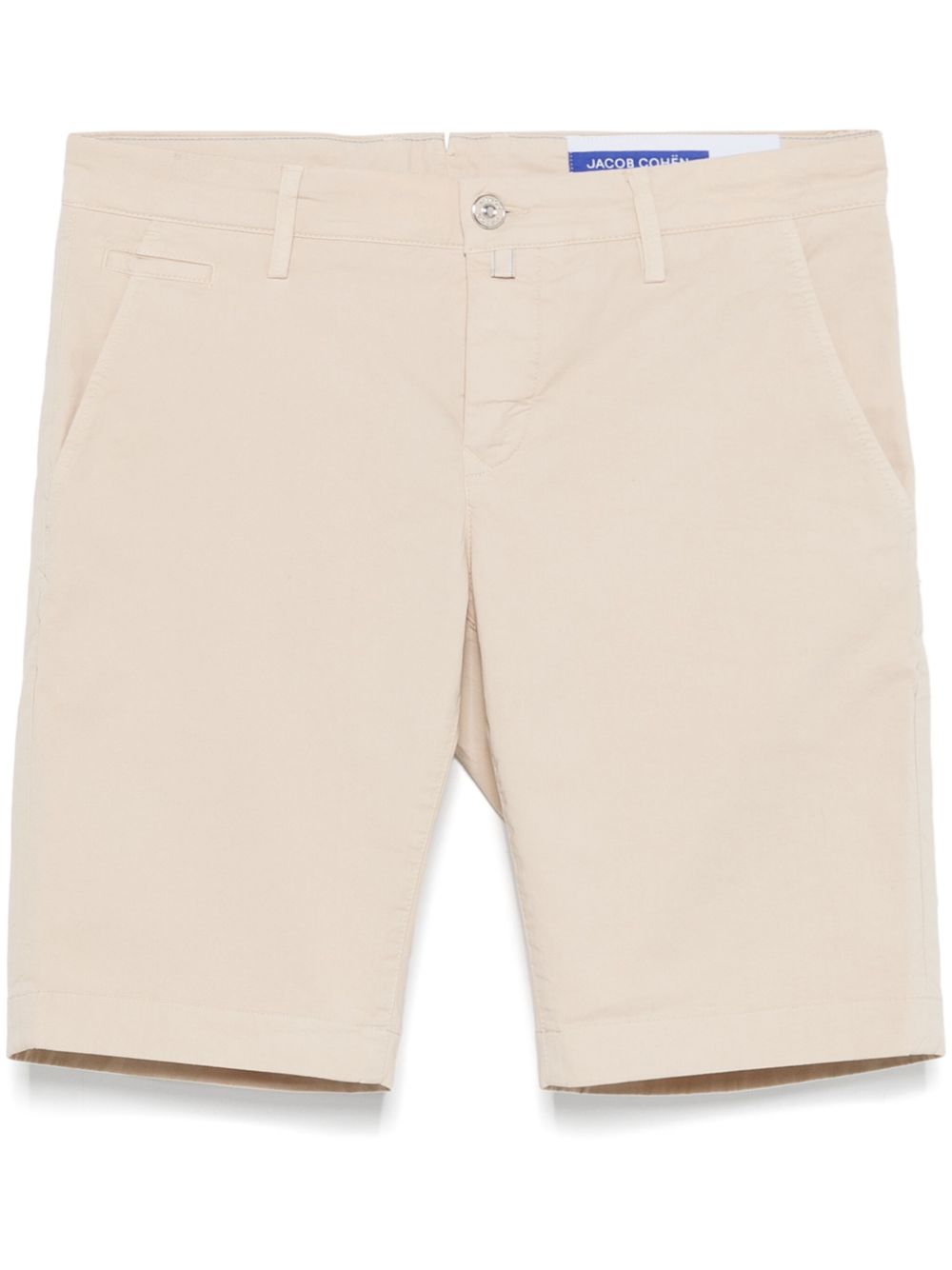 pantalones cortos chinos con placa de logotipo 