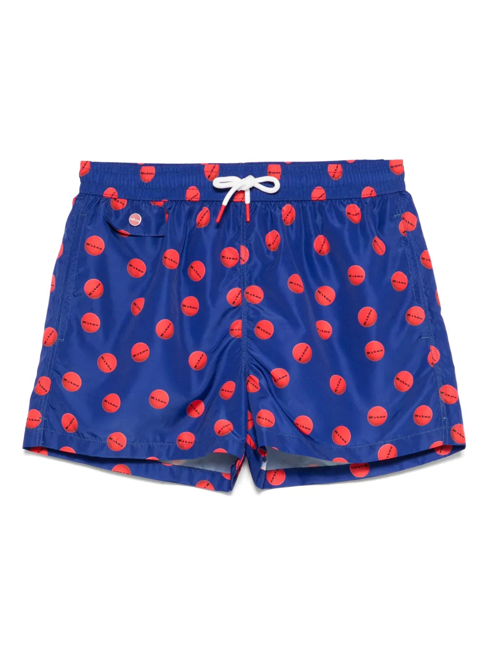 shorts de playa con logo estampado