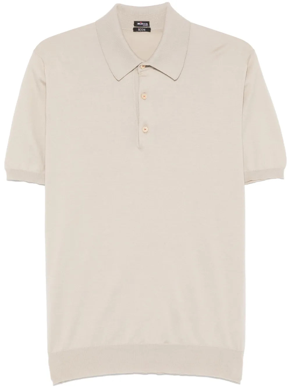knitted polo shirt
