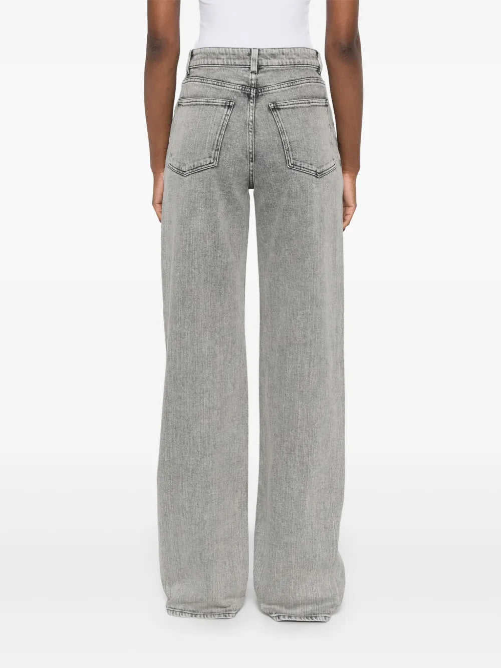 straight-leg jeans