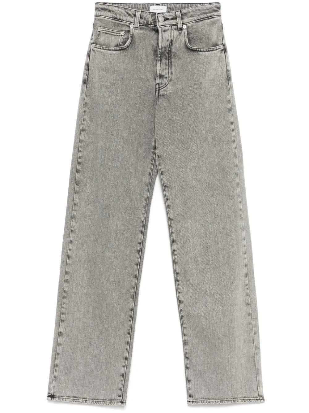 straight-leg jeans