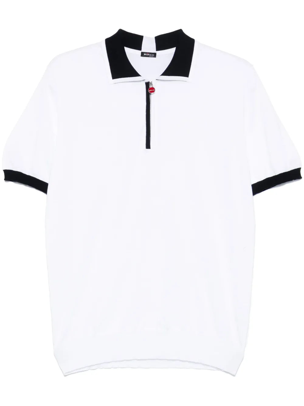 knitted polo shirt