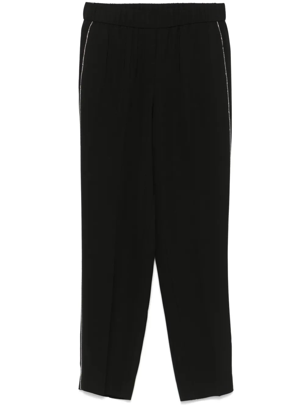 crepe trousers