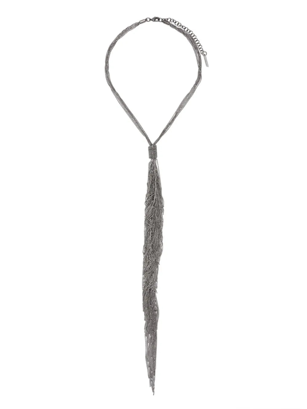 draped necklace