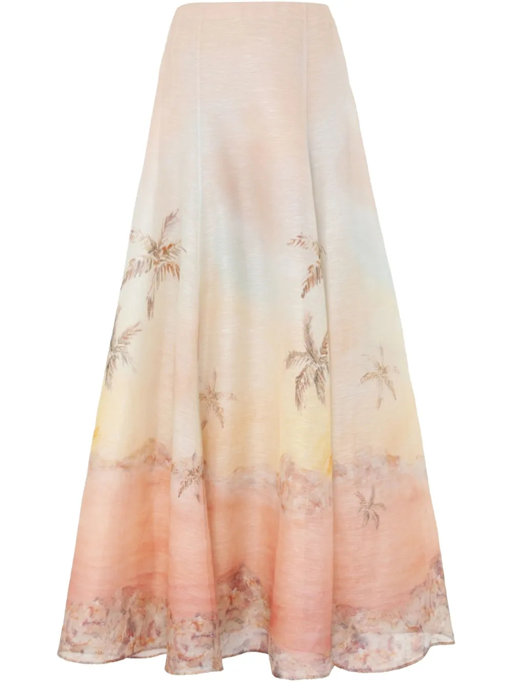 Illuminate maxi skirt