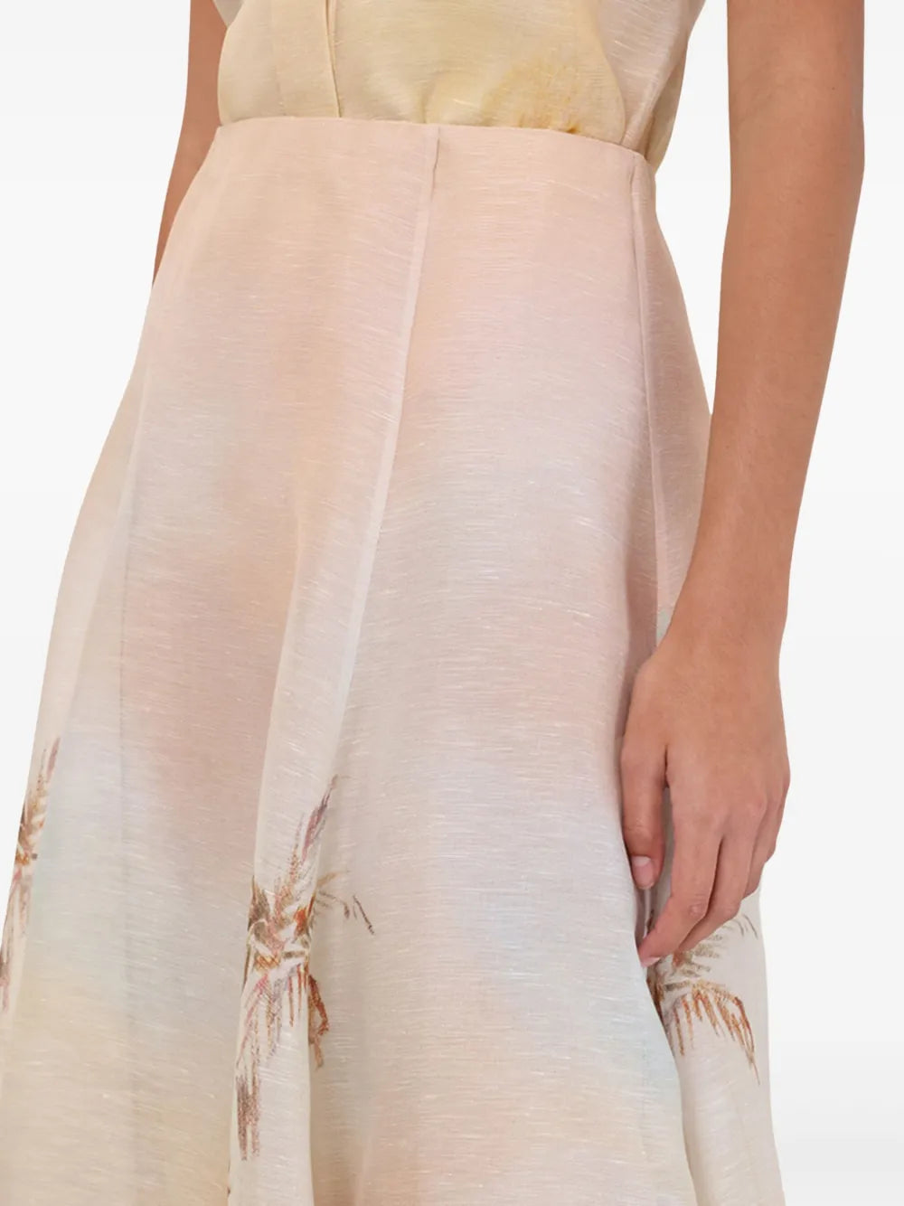 Illuminate maxi skirt