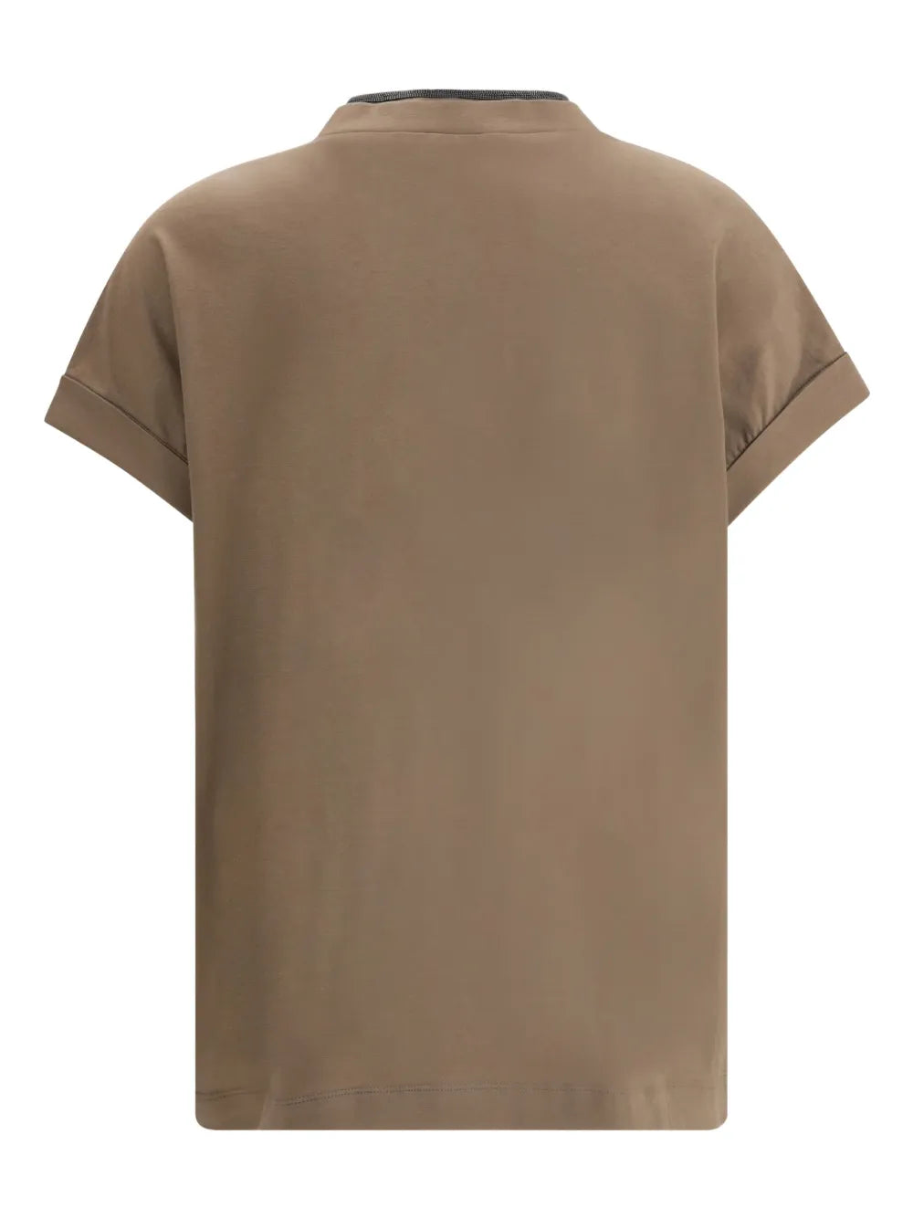 V-neck short-sleeve top