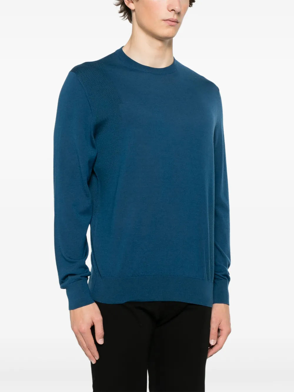 fine-knit sweater