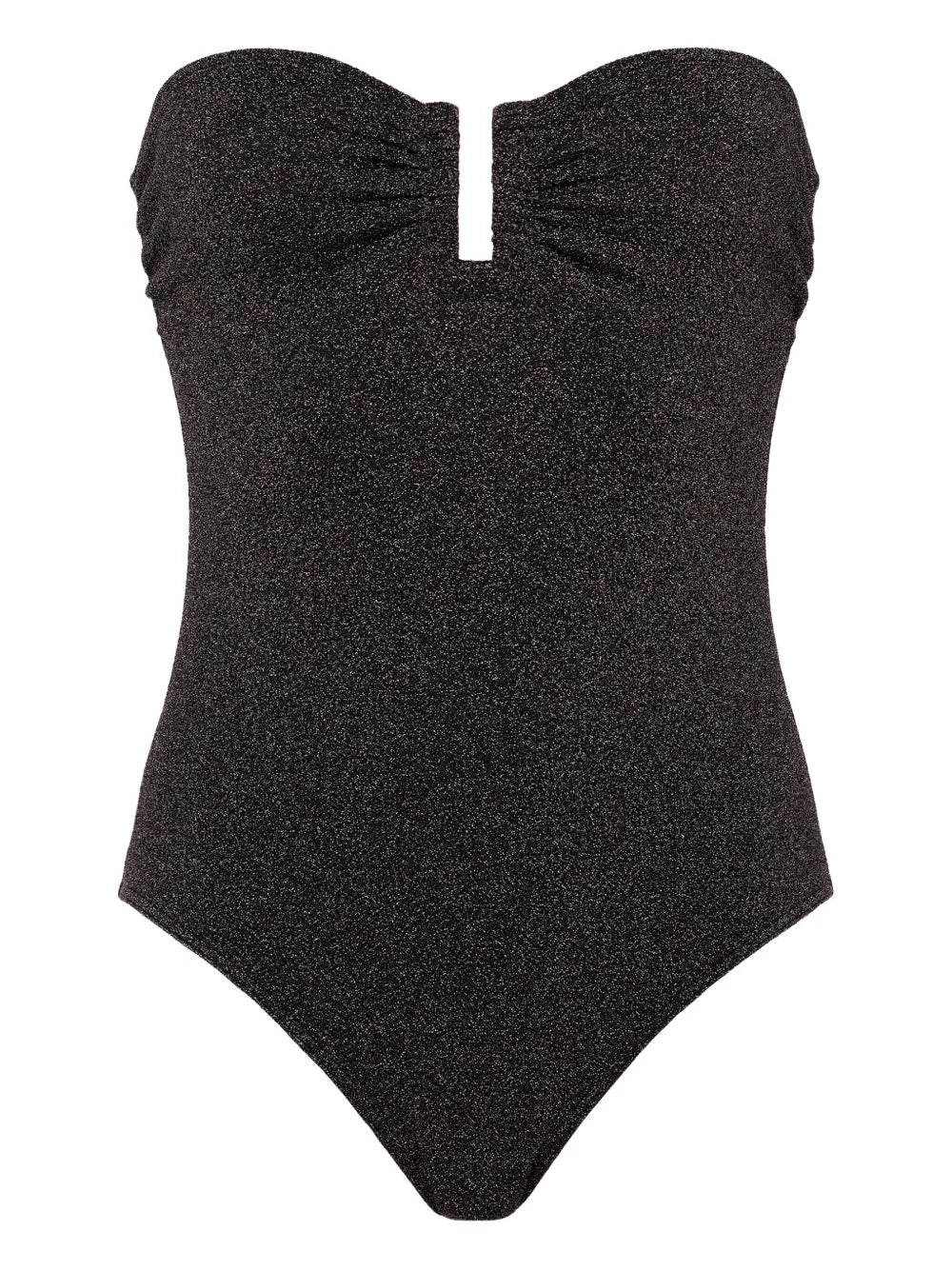 Scintillant strapless swimsuit