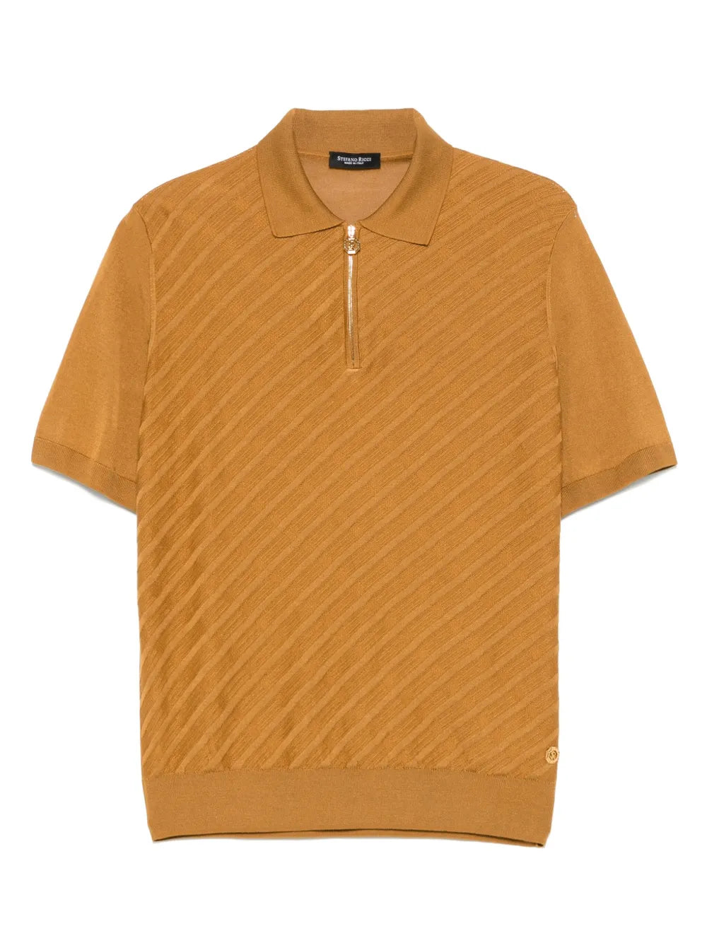 striped polo shirt