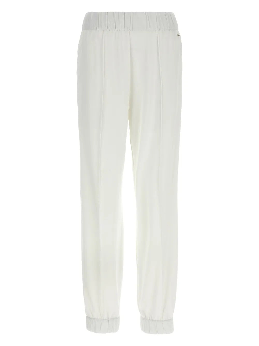 logo-plaque track pants