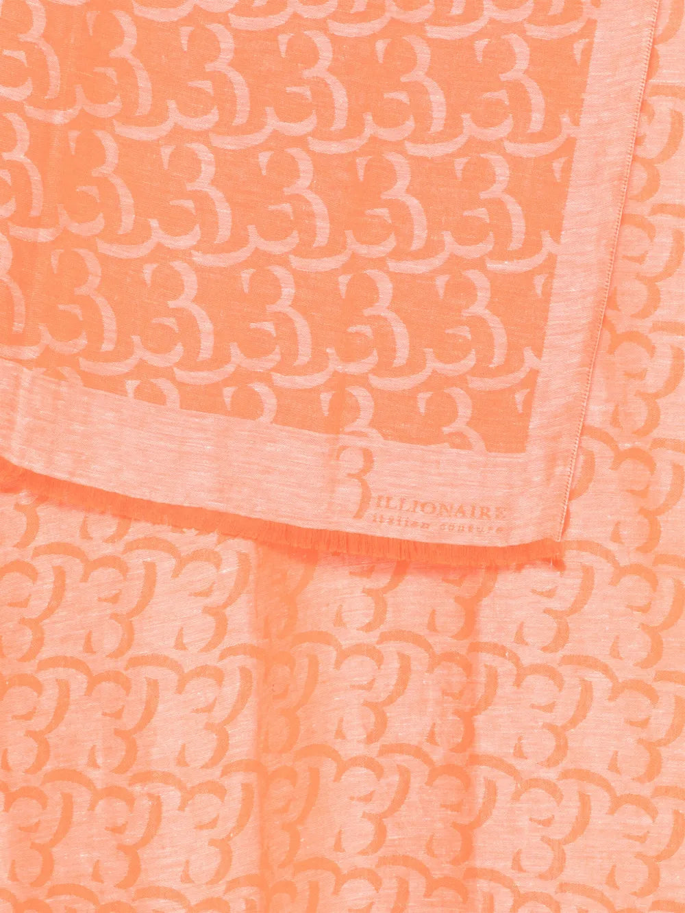 bufanda con logo estampado 
