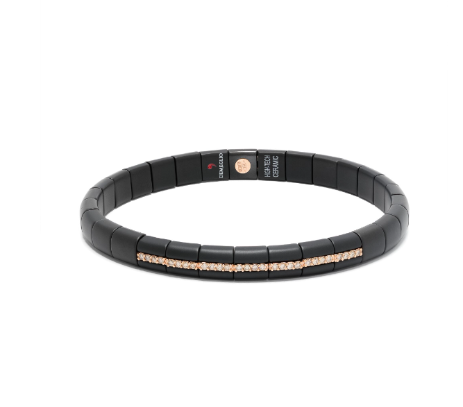 18kt rose gold diamond bracelet