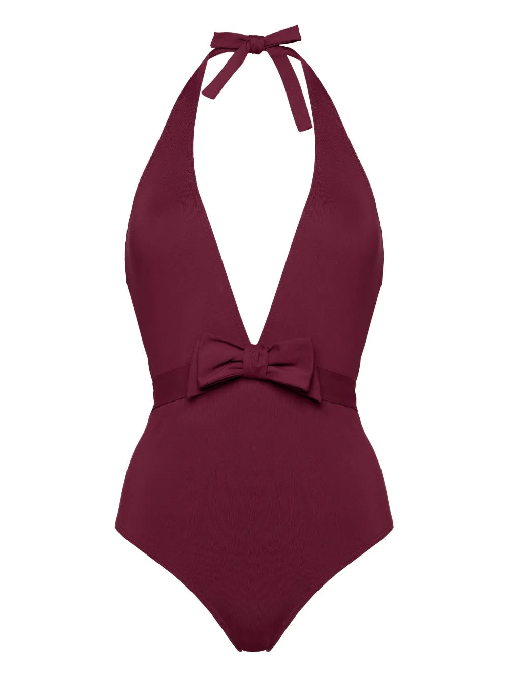 Couture sophisticated one-piece swimsuit