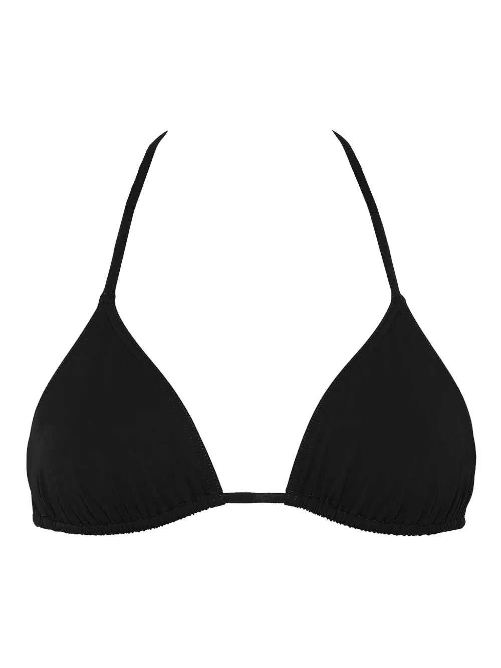 Top de bikini anudable de triángulo Mouna