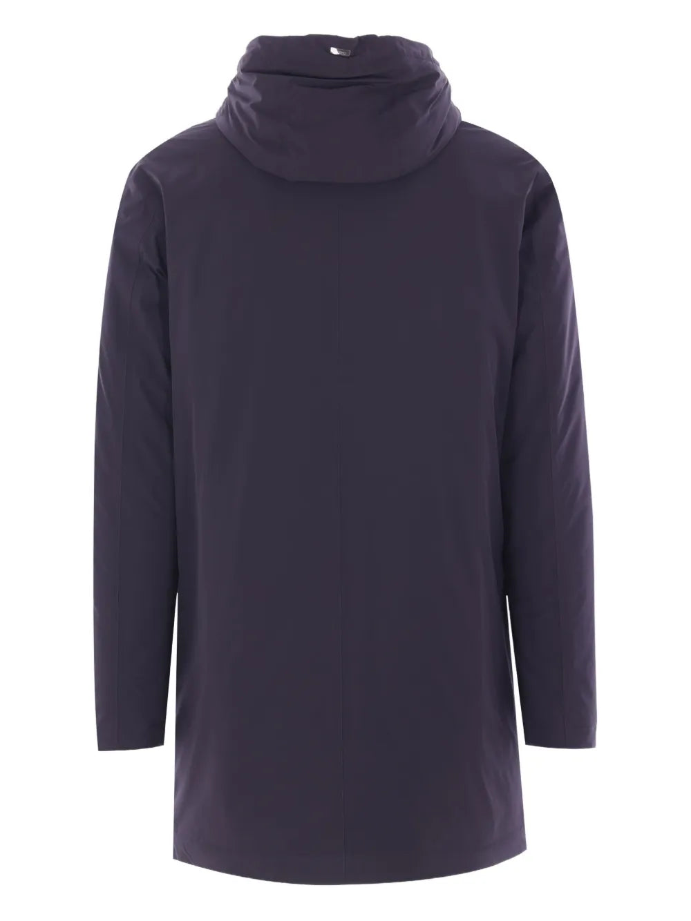 hooded lightweight coat