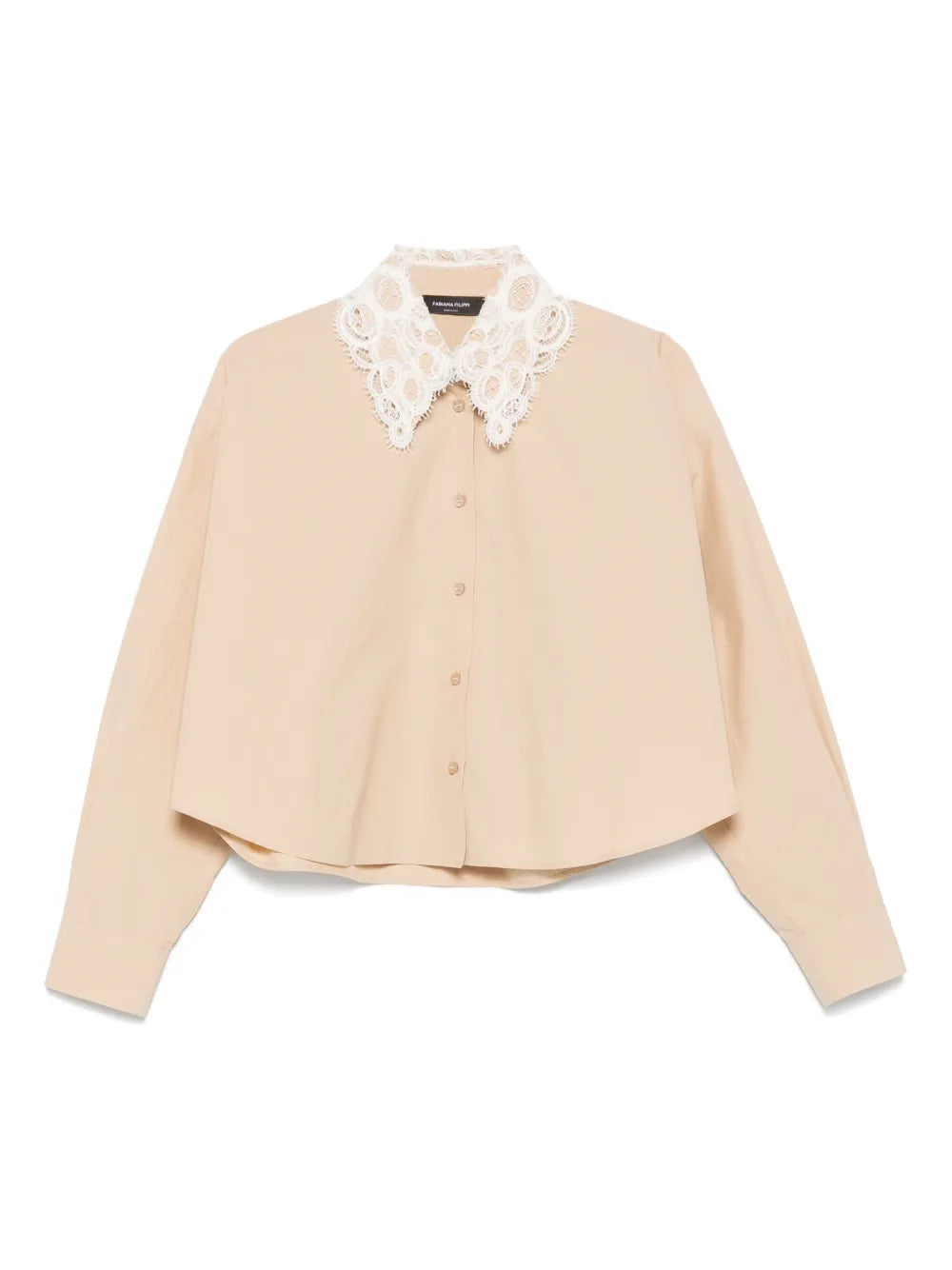 【★完売必至★】fabiana filippi ☆ タフタシャツジャケット ファビアナフィリッピ（FABIANA FILIPPI）2023春夏コレクション