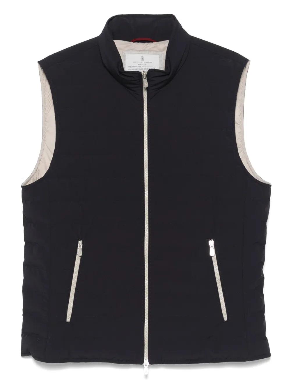 quilted gilet