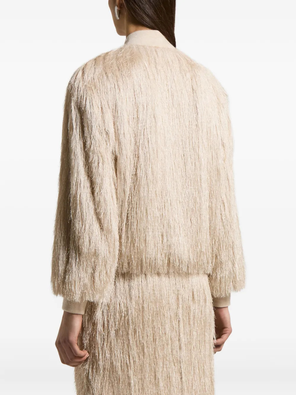 fringed bomber jacket
