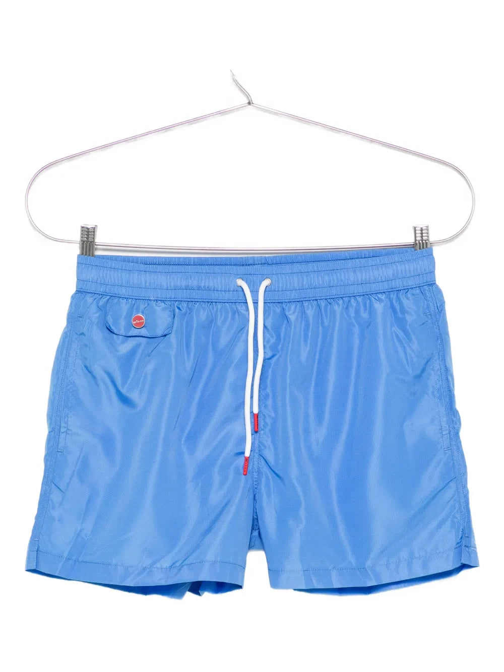 pantalones cortos de baño con cintura con cordón 