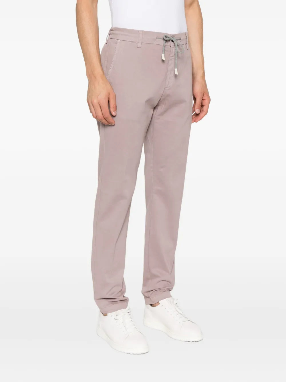 pantalones con cierre de cordón 